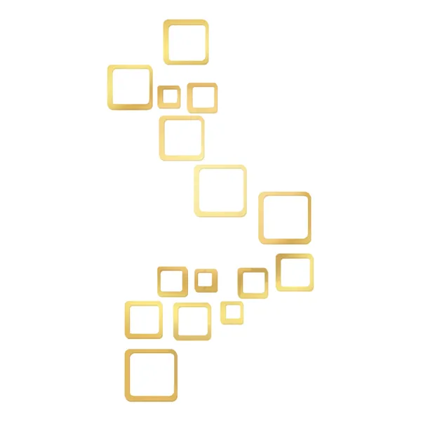 Golden_3Square_Acrylic_Wall_Mirror_Stickers_Pack_Of_3