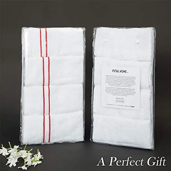 White_Cording_Face_Towels_100_Percent_Cotton_Soft_Absorbent_Quick_Dry_Cotton_Face_Towels_33X33_Cm_For_Face_Gym_Travel_Skincare_And_Lightweight_Durable_Cotton_Towel_Set_(Set_Of_4)