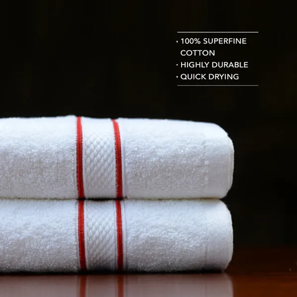White_Cording_Hand_Towels_100_Percent_Cotton_Soft_Absorbent_Quick_Dry_Towels_41_X_66_Cm_16_X_26_In_For_Bathroom_Kitchen_Face_Spa_Gym_Travel_And_Lightweight_Durable_Cotton_Hand_Towel_Set_(Set_Of_2)