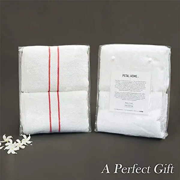 White_Cording_Hand_Towels_100_Percent_Cotton_Soft_Absorbent_Quick_Dry_Towels_41_X_66_Cm_16_X_26_In_For_Bathroom_Kitchen_Face_Spa_Gym_Travel_And_Lightweight_Durable_Cotton_Hand_Towel_Set_(Set_Of_2)