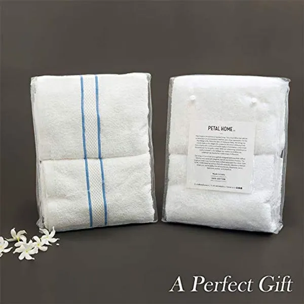 White_Cording_Hand_Towels_100_Percent_Cotton_Soft_Absorbent_Quick_Dry_Towels_41_X_66_Cm_16_X_26_In_For_Bathroom_Kitchen_Face_Spa_Gym_Travel_And_Lightweight_Durable_Cotton_Hand_Towel_Set_(Set_Of_2)