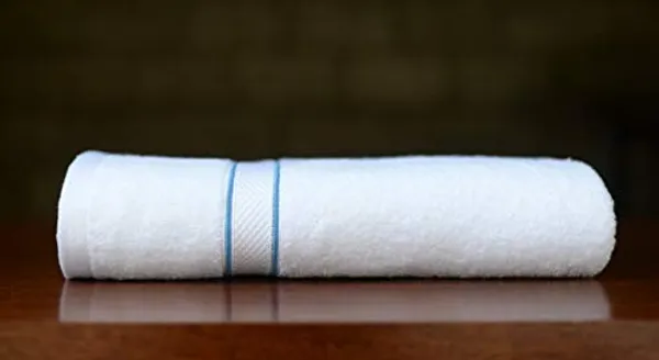 White_Cording_Bath_Towels_Set_100_Percent_Cotton_Soft_Absorbent_Quick_Dry_Lightweight_Durable_Towels_Set_70X140_Cm_And_28X55_In_For_Bathroom_Spa_(Set_Of_5)