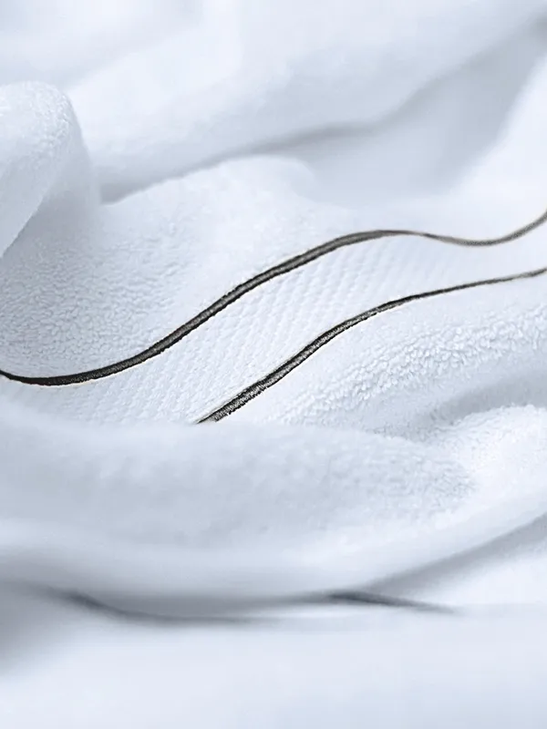 White_Cording_Soft_Absorbent_Quick_Dry_100_Percent_Cotton_70X140_Cm_28X55_In_For_Bathroom_Spa_Hotel_Gym_Daily_Use_Luxurious_Durable_Cotton_Bath_Towel_(Set_Of_2)