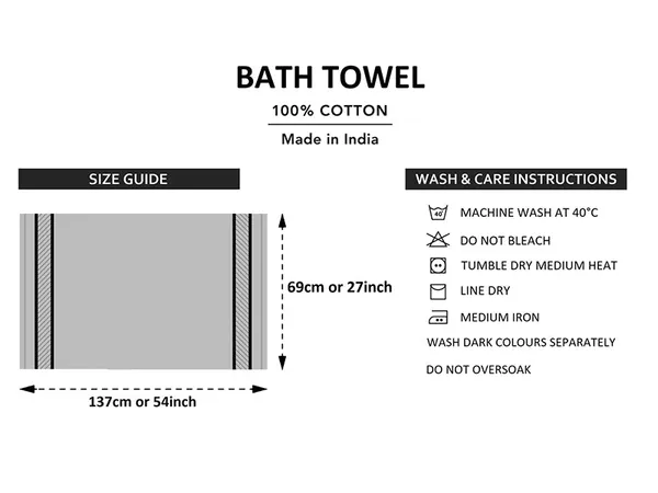 White_Cording_Towel_Includes_2_Bath_Towels_2_Hand_Towels_4_Face_Towels_Soft_Absorbent_Quick_Dry_100_Percent_Cotton_Towels_70X140_Cm_Bath_41_X_66_Cm_Hand_33X33_Cm_Face_For_Bathroom_(Set_Of_8)