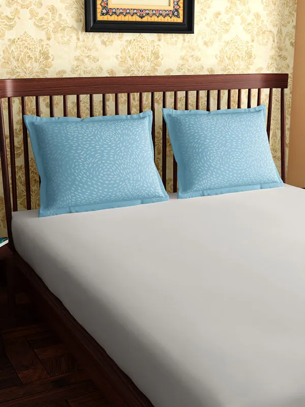 Green_Soft_Comfort_Pillow_Covers_Set,_Gondi_Bird_100_Percent_Cotton_2_Pillow_Covers_18X27_Inch