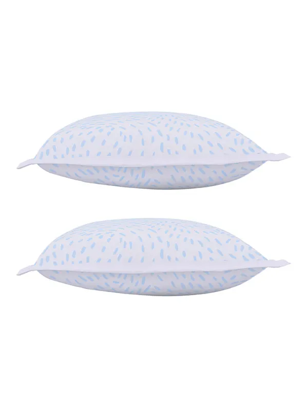 Light_Green_Soft_Comfort_Pillow_Covers_Set,_Gondi_Bird_300_Tc_Cotton_2_Pillow_Covers_18X27_Inch