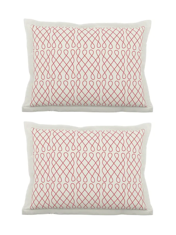 Light_Pink_Soft_Comfort_Pillow_Covers_Set,_Vellore_100_Percent_Cotton_2_Pillow_Covers_18X27_Inch