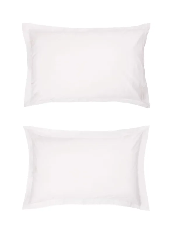 White_Soft_Comfort_Pillow_Covers_Set,_Plain_100_Percent_Cotton_2_Pillow_Covers_18X27_Inch