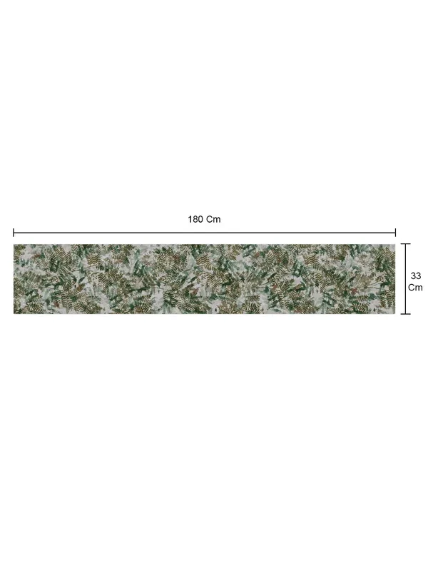 Light_Green_100%_Cotton_Printed_Table_Runner_70In_X_13In_Fern_Green_Collection_Soft_Durable_Breathable_Nature-Inspi_Design_Elegant_Machine_Washable_Stylish