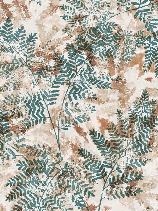 Light_Green_100_Percent_Cotton_Printed_Table_Runner_70_X_13_Inch_Fern_Collection_Soft_Durable_Breathable_Nature_Inspi_Design_Elegant_Stylish_Dining_Premium_Quality_Table_Linen