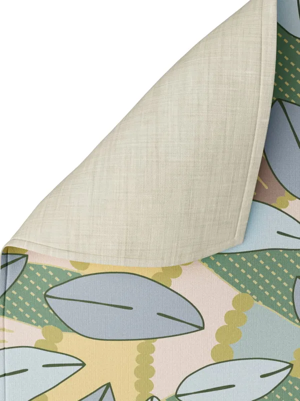 Light_Green_100%_Cotton_Printed_Table_Runner_70In_X_13In_Gondi_Tree_Green_Collection_Soft_Durable_Breathable_Nature-Inspi_Design_Elegant_Machine_Washable_Stylish