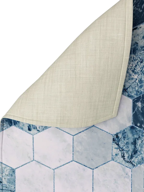 Light_Green_100%_Cotton_Printed_Table_Runner_70In_X_13In_Hexagon_Collection_Soft_Durable_Breathable_Nature-Inspi_Design_Elegant_Machine_Washable_Stylish