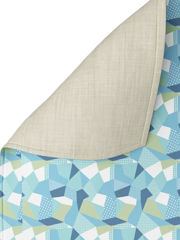 Green_100%_Cotton_Printed_Table_Runner_70In_X_13In_Origami_Collection_Soft_Durable_Breathable_Nature-Inspi_Design_Elegant_Machine_Washable_Stylish