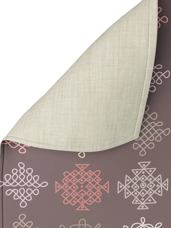 Brown_100%_Cotton_Printed_Table_Runner_70In_X_13In_Vellore_Brown_Collection_Soft_Durable_Breathable_Nature-Inspi_Design_Elegant_Machine_Washable_Stylish