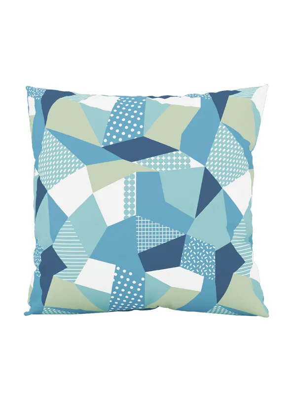 Green_Soft_Comfort_Cushion_Covers_Set,_Origami_Collection_100_Percent_Cotton_5_Cushion_Covers_16X16_Inch