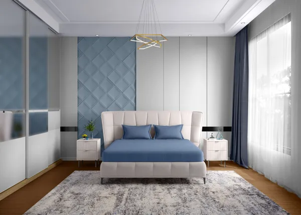Blue_600_Tc_Folkestone_Queen_Size_Jacquard_Bed_Sheet_90_X_100_Inch_With_2_Pillow_Covers_18X27_Inch_Soft_Durable_Premium_Cotton_Luxury_Bedding_Set_Elegant_Breathable_Comfortable_Bedroom_Guest_Room