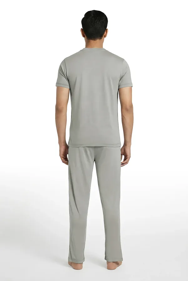 Soft_Comfort_Mens_Pyjama_Set_Modal_Cotton_Night_Suit_V_Neck_T-Shirt_And_Pants_Breathable_Sleepwear