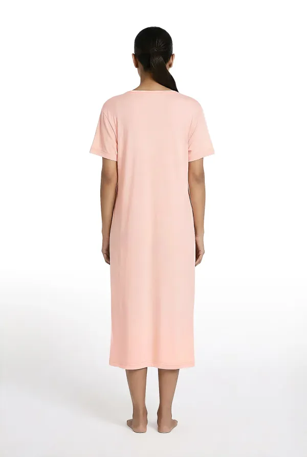 Soft_Comfort_Womens_Nightgown_Modal_Cotton_Calf_Length_Nighty_Soft_And_Breathable_Sleepwear