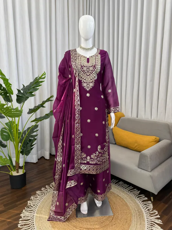 Royal_Plum_Embroidered_Straight_Kurta_Set_with_Dupatta