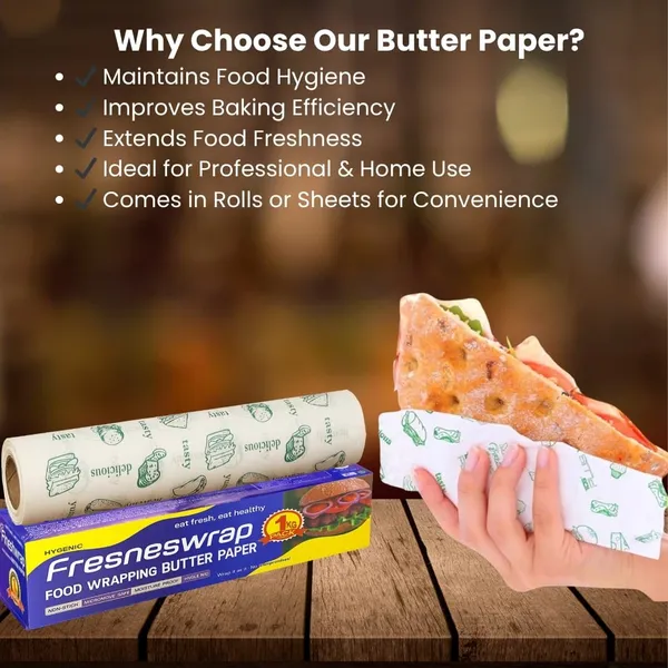 White_Parchment_Butter_Paper_Roll_For_HOME_AND_KITCHEN