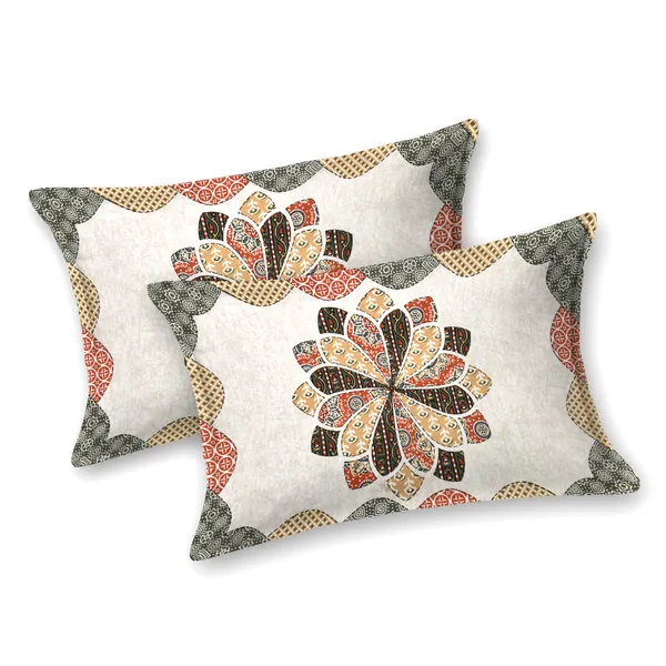 Ethnic_Floral_Cotton_Viscose_Bedsheet_With_2_Pillow_Covers_For_Home_And_Decor