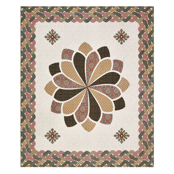 Ethnic_Floral_Cotton_Viscose_Bedsheet_With_2_Pillow_Covers_For_Home_And_Decor