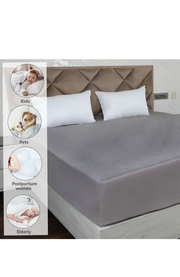 Grey_Premium_Waterproof_Mattress_Protector_For_Complete_Bed_Protection_Home_And_Decor