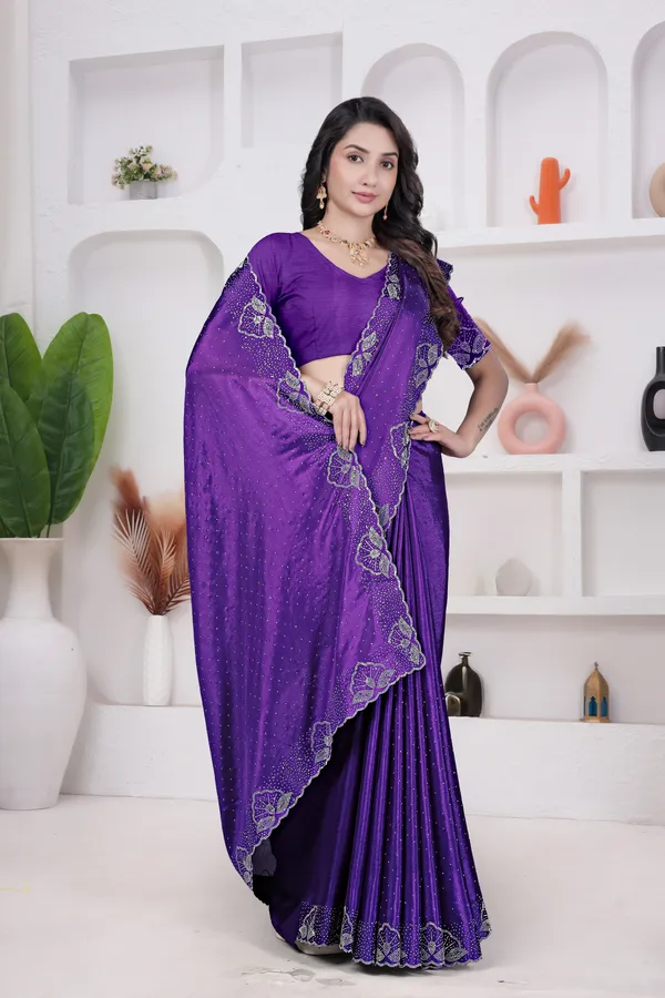 Purple_Crepe_fancy_Diamond_Work_Saree_for_Women