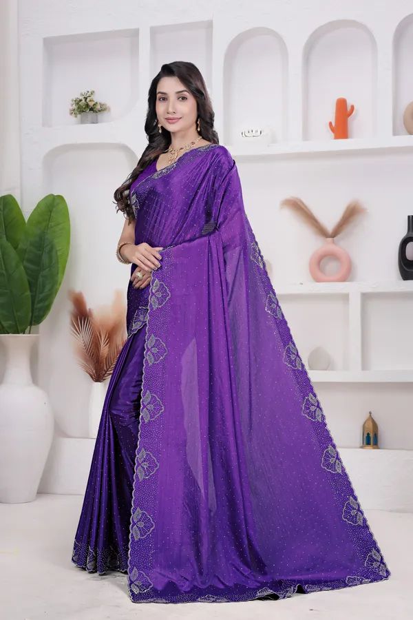 Purple_Crepe_fancy_Diamond_Work_Saree_for_Women