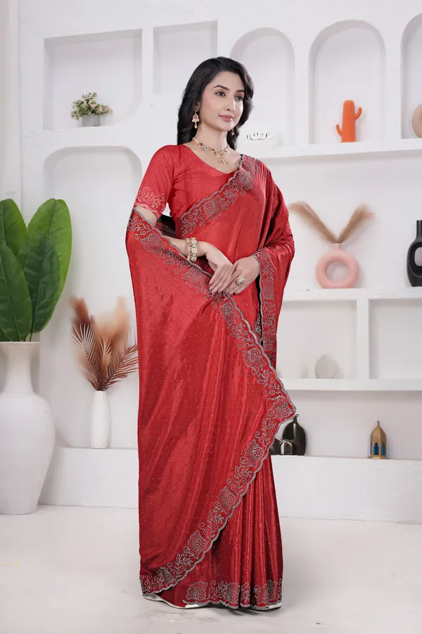 Red_Crepe_Swarvski_Work_Saree_for_Women