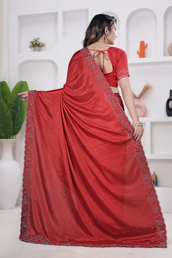 Red_Crepe_Swarvski_Work_Saree_for_Women