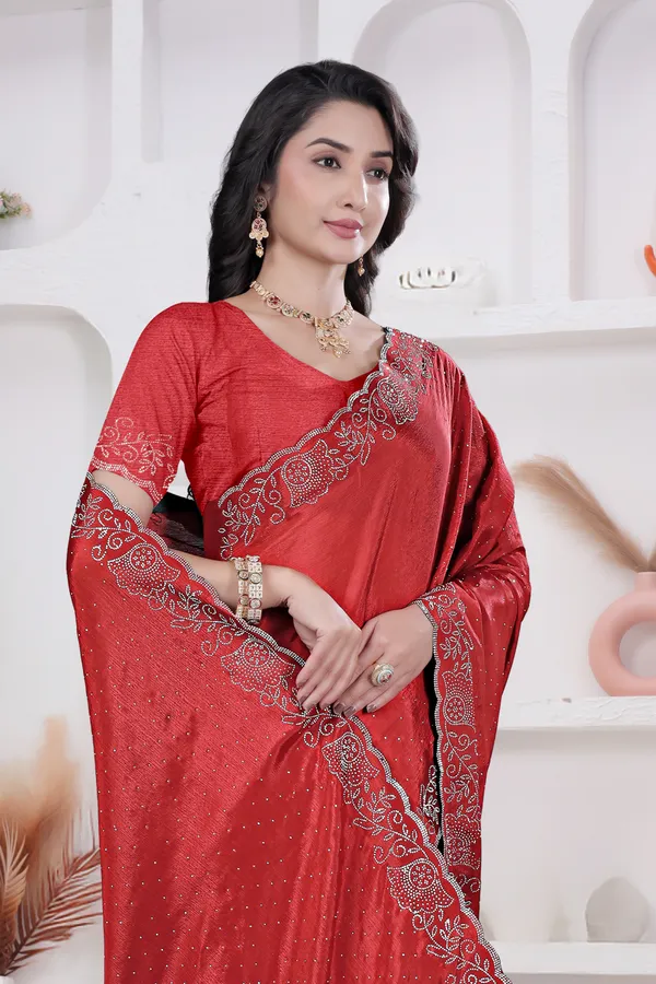 Red_Crepe_Swarvski_Work_Saree_for_Women