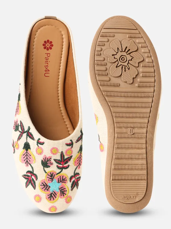 Off_White_Embellished_Embroidered_Canvas_Slip_On_Flats_For_Women