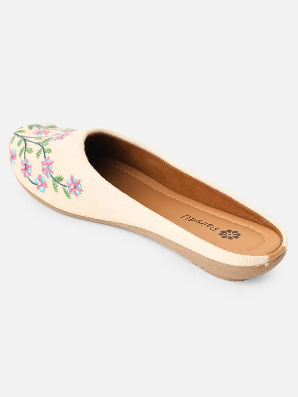 Off_White_Embellished_Embroidered_Canvas_Slip_On_Flats_For_Women