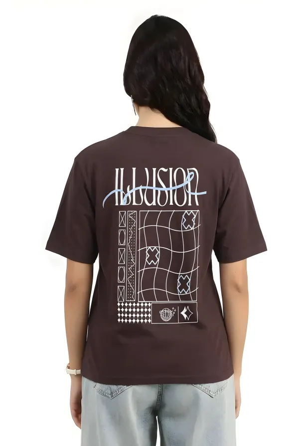 Brown_Cotton_Graphic_T-Shirt_For_Unisex_-_Oversized_Fit