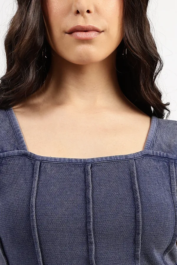 Blue_Cotton_Textured_Denim_Top_For_Women