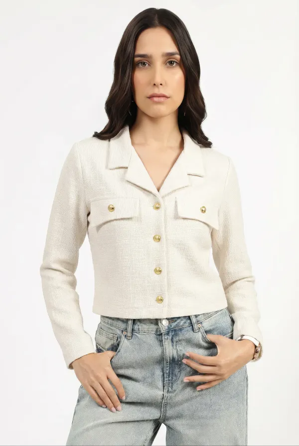 Off_White_Textured_Cardigan_Top