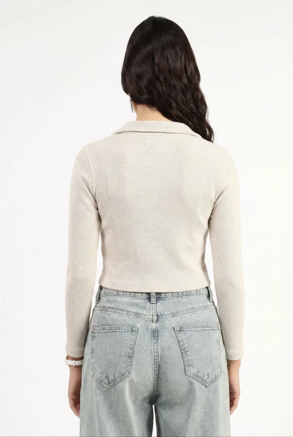 Off_White_Textured_Cardigan_Top