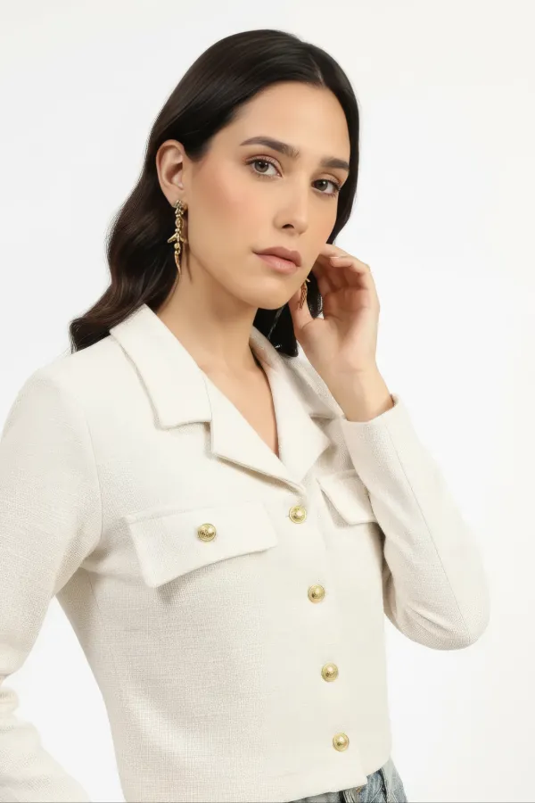 Off_White_Textured_Cardigan_Top