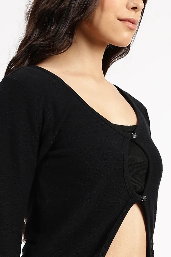 Black_Cotton_Cutout_Knit_Top_For_Women