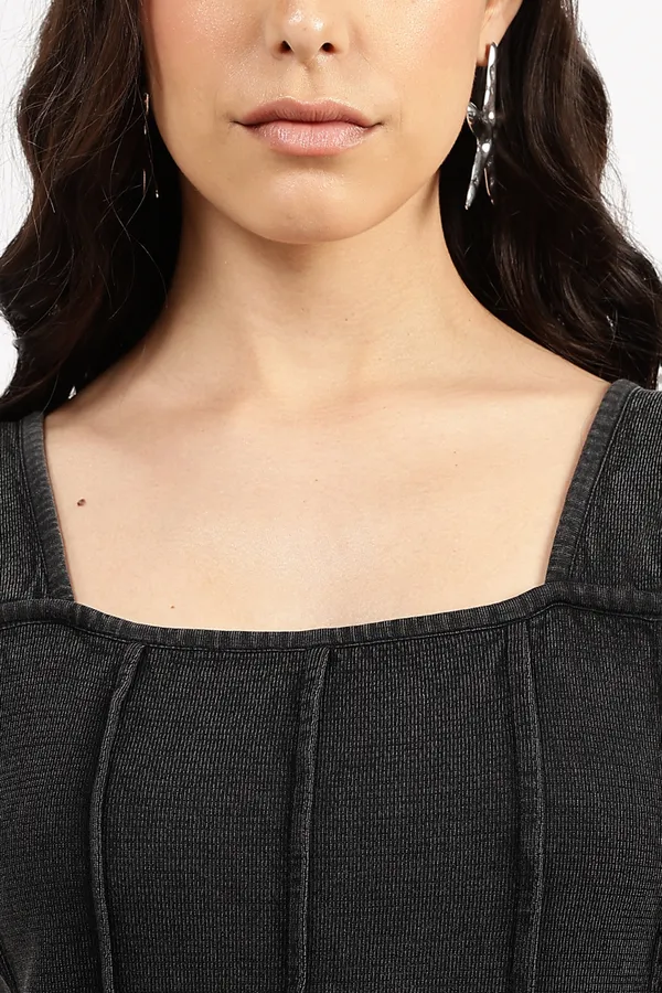 Black_Cotton_Textured_Corset_Top_For_Women