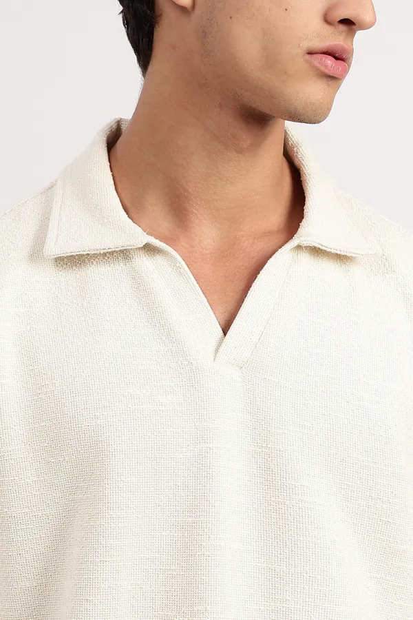 Off-White_Cotton_Polo_Shirt_For_Men_-_Oversized_Fit