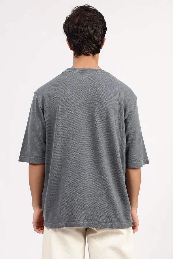 Grey_Cotton_Textured_Faded_T-Shirt_For_Men_-_Oversized_Fit