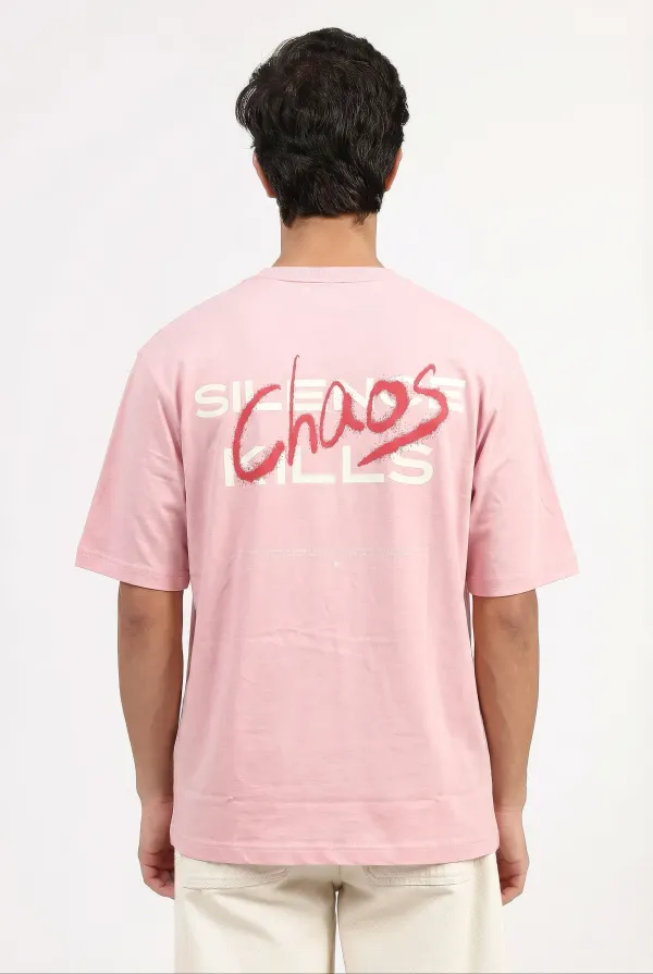 Pink_Cotton_Printed_T-Shirt_For_Unisex_-_Oversized_Fit