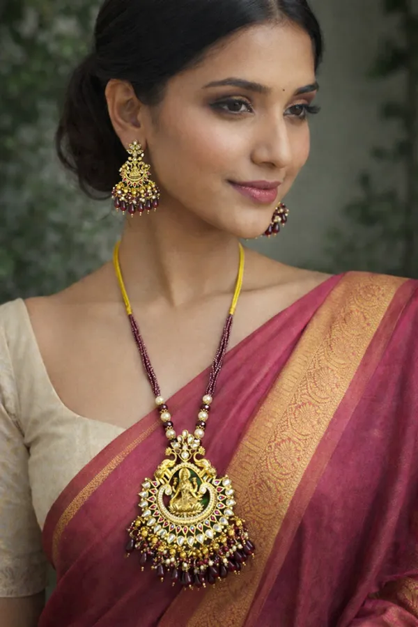Golden_Copper_Alloy_With_Premium_Quality_Kundan_Polki_Set_With_Earrings_For_Women