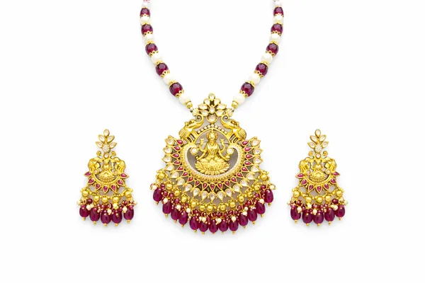 Golden_Copper_Alloy_With_Premium_Quality_Kundan_Polki_Set_With_Earrings_For_Women