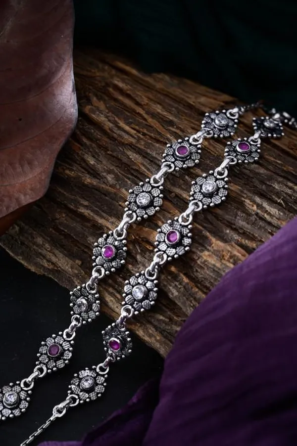 Silver_Premium_&_Fancy_Design_Anklet_For_Women