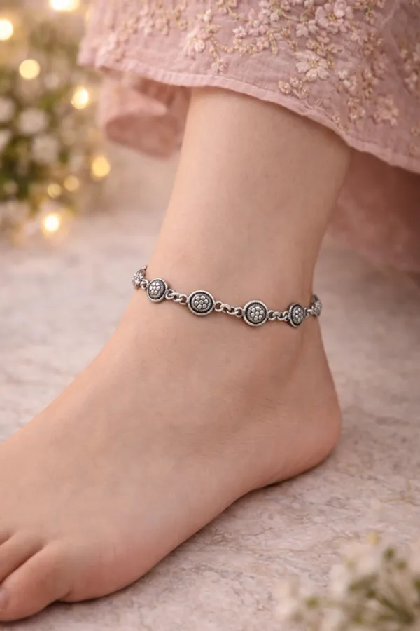 Silver_Premium_&_Fancy_Design_Anklet_For_Women