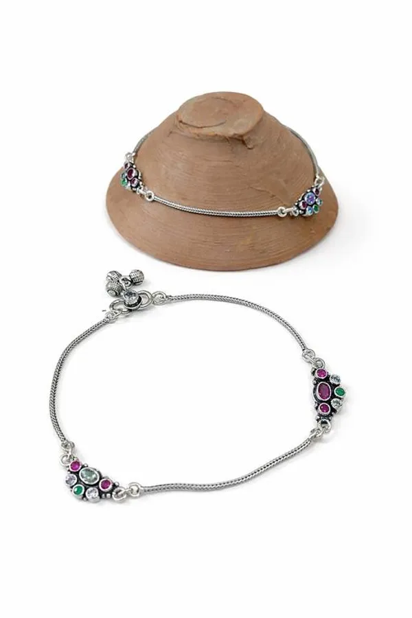 Silver_Premium_&_Fancy_Design_Anklet_For_Women