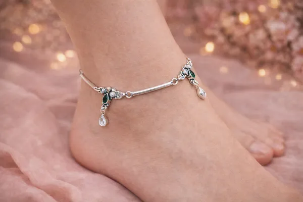 Silver_Premium_&_Fancy_Design_Anklet_For_Women